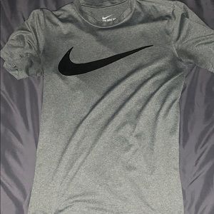 Silver Workout Tee